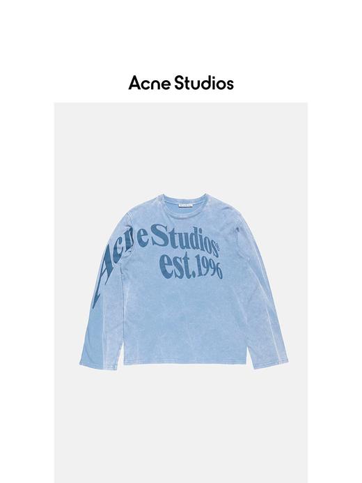 时髦精的显瘦tee，短袖+长袖一起。胸口印花做旧复古圆领E041888 商品图7