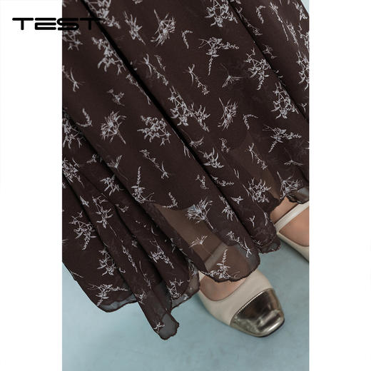 夏上新小衫+碎花裙慵懒风宽松显瘦气质温柔风两件套装4262001 商品图2