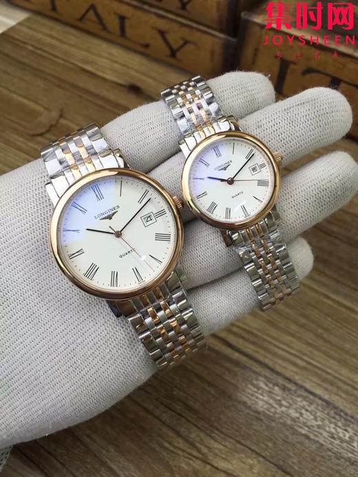 浪琴博雅系列 情侣腕表 表盘尺寸：男款39 女款29mm 商品图1