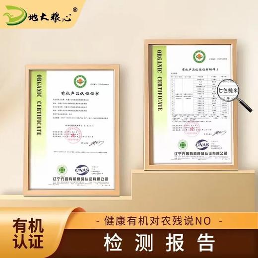 周末福利团，内蒙古有机七色糙米 一年只产一季 7种健康食粮 科学配比 入口软糯香甜 谷香浓郁基地直邮 商品图4