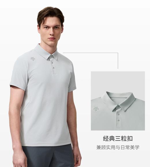 D桑特TRAINING系列男士速干POLO衫T恤 商品图12