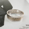 【天然正品】AU750白金时尚经典定制款时来运转钻石戒指61号160426NJS78 商品缩略图5