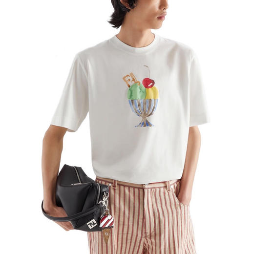 中性款印花短袖T恤ba011 商品图3