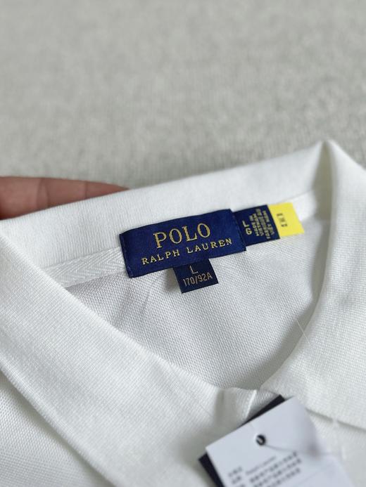 拉夫劳伦男装 经典款修身网眼布短袖网球衫POLO衫 商品图3