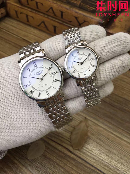 浪琴博雅系列 情侣腕表 表盘尺寸：男款39 女款29mm 商品图3