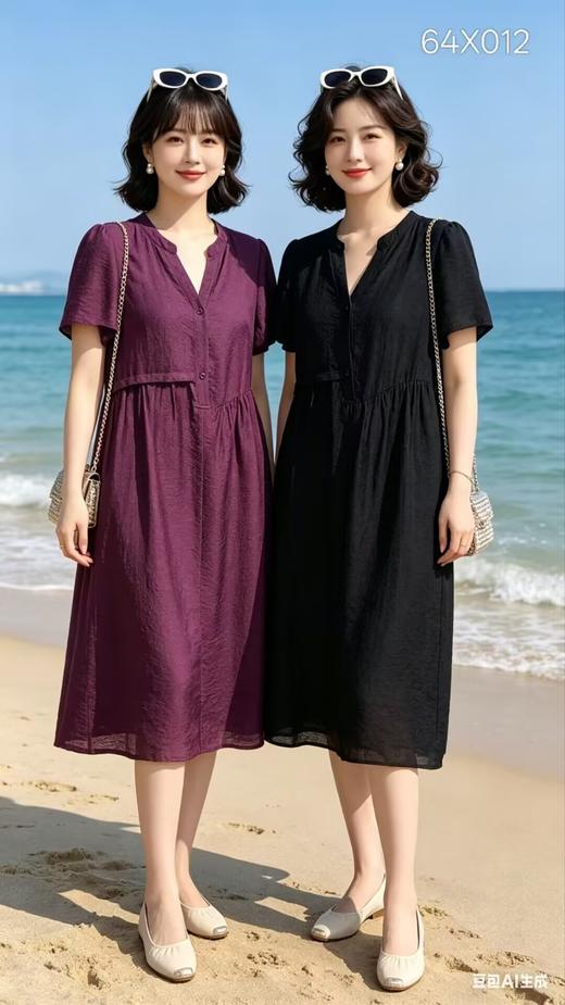 64X012天丝连衣裙 商品图0