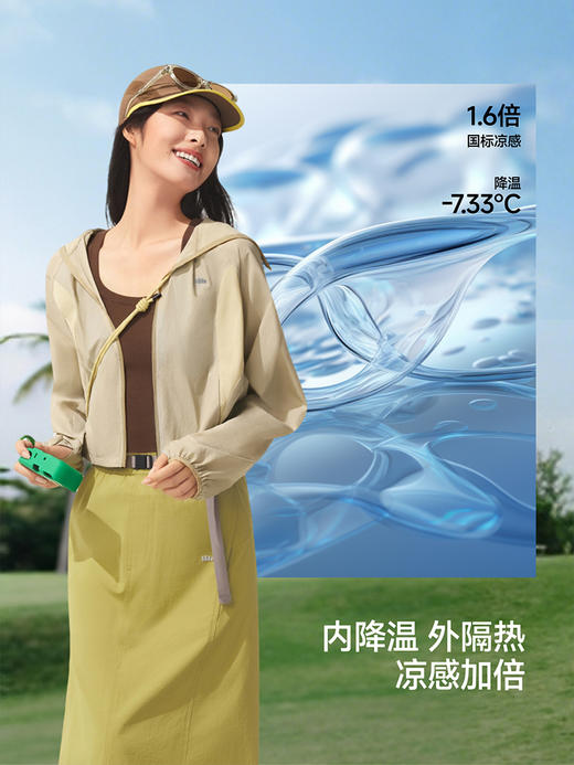 【蕉下防晒团 女款轻薄防泼水防晒衣/速干防风防晒衣/透气微喇防晒裤】 商品图6
