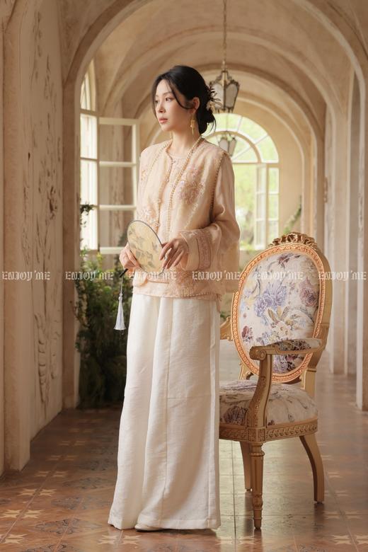 【门店同款】ENJOY夏季“游园戏梦”见春陈词上衣 170747801 商品图4