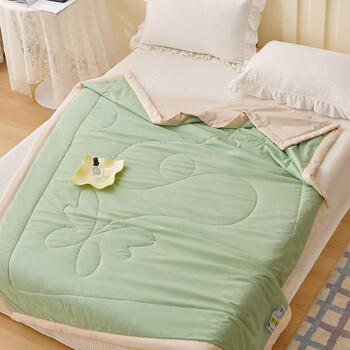 纺王夏被子亲肤透气大豆被四季通用被褥被芯大豆亲肤夏凉被150*200cm /床上用品 /被子 /纤维被 商品图6