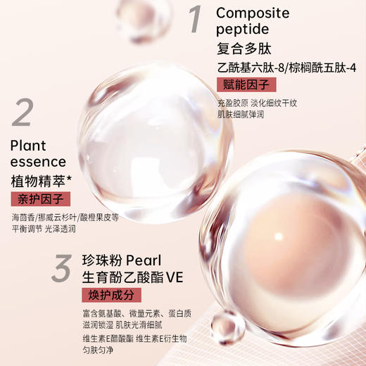 【新品拍1发5】JOVISSE 润颜玫瑰水光素颜霜40g 商品图1