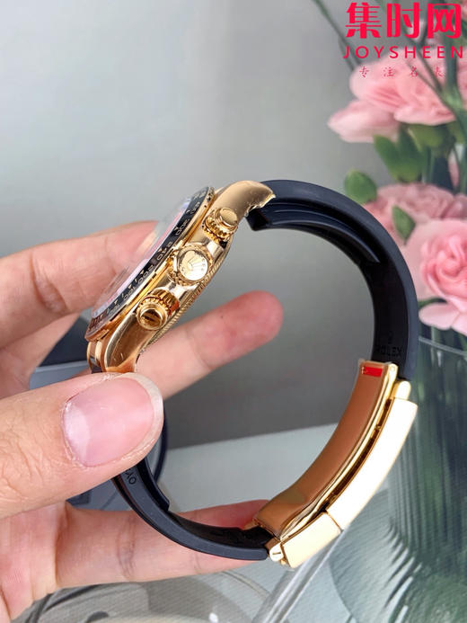 劳力士宇宙计型m126518 VS迪通拿4131配重版 VS迪通拿配重版 重量135克+ 蒂芙尼蓝 新款包边迪通拿 丹东4131一体机 男士腕表 表径40mm 商品图5