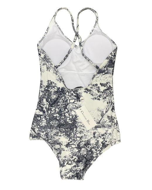 女款印花连体泳衣ba010 商品图1