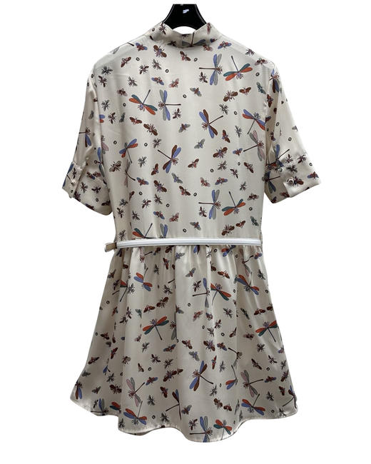 女款丝质印花连衣裙zh012 商品图1