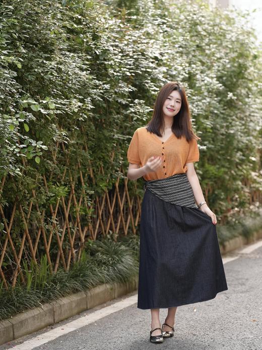 【门店同款】ENJOY夏季扭结排扣针织 171493356 商品图0