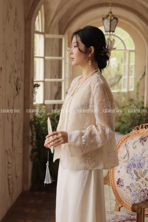 【门店同款】ENJOY春季“画中行”棠枝词意中式外套 169795646 商品图5