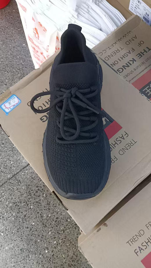 MJ|KFT多运动走路鞋秋季一脚蹬飞织网面运动休闲鞋百搭轻便透气 商品图2