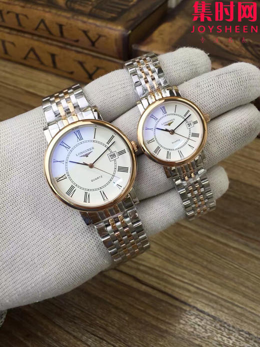 浪琴博雅系列 情侣腕表 表盘尺寸：男款39 女款29mm 商品图2