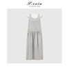 PanYiXiu/潘依绣 莱赛尔天丝慵懒松弛宽松显瘦方领无袖连衣裙 W-63933 商品缩略图0