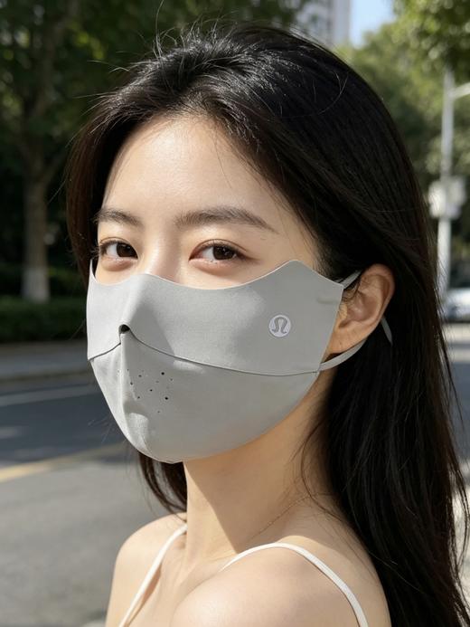 三色、毒家，订单，lulu同款冰丝防晒口罩｜UPF50+硬核防晒。 防晒lu口罩 商品图2