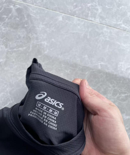 全新正品26年新款ASICS男士运动户外弹力速干马拉松背心，黑色蓝色
尺码M-XXL 商品图2