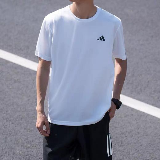 XXM速干网球运动上衣圆领短袖T恤男装夏季adidas阿迪达斯 商品图0