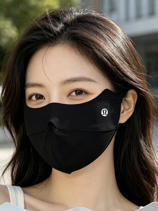 三色、毒家，订单，lulu同款冰丝防晒口罩｜UPF50+硬核防晒。 防晒lu口罩 商品图1
