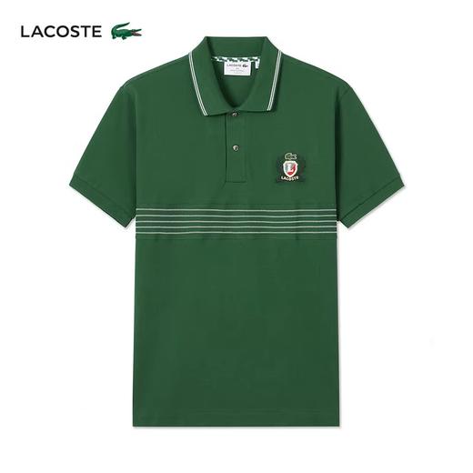 干部老钱风polo，撞色条纹+徽标。刺绣工艺翻领短袖polo衫E041866 商品图8