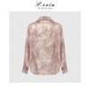 PanYiXiu/潘依绣【云边粉霞】桑-蚕-丝法式气质重工刺绣晕染长袖衬衫 JN86116 商品缩略图1