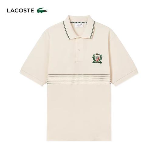 干部老钱风polo，撞色条纹+徽标。刺绣工艺翻领短袖polo衫E041866 商品图6