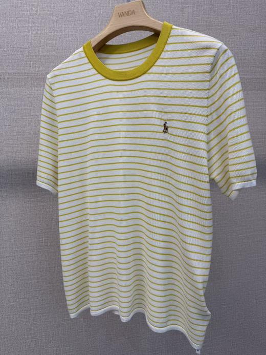 绢丝撞色条纹上衣 商品图6