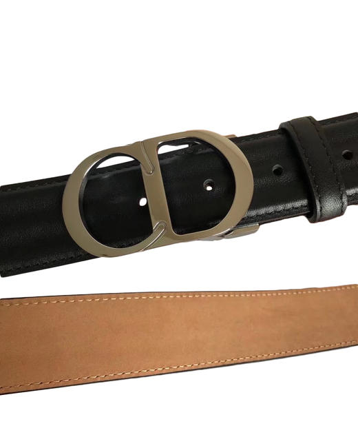 夹扣牛皮腰带he010 商品图2