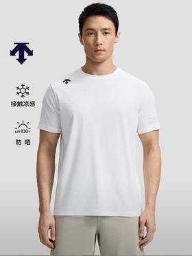 迪桑特男士速干运动圆领T恤