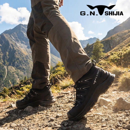 热卖中！！公牛世家 全地形越野户外运动鞋  商品图3