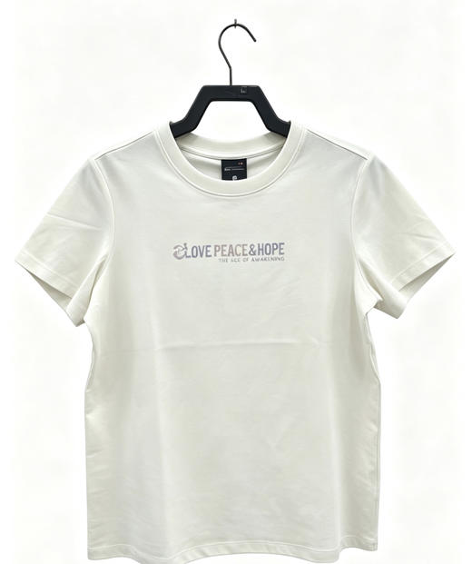 XY｜贵人鸟女士运动短袖针织T恤休闲透气T1252148-1 商品图0