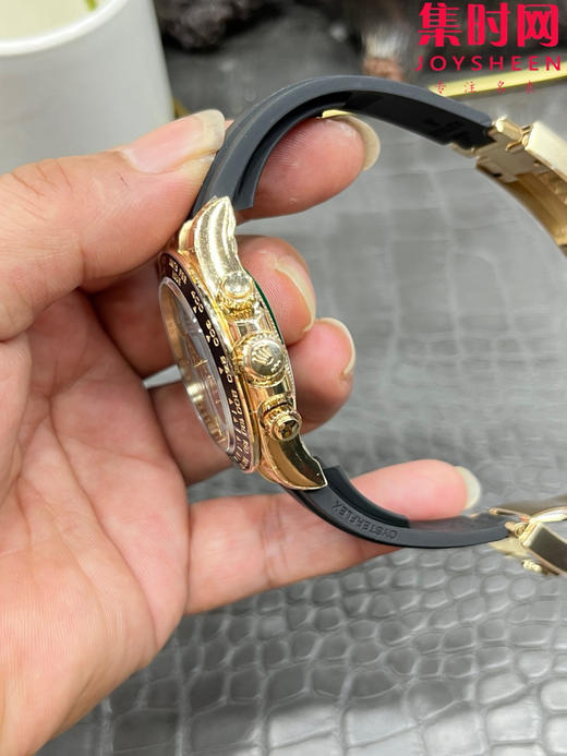 劳力士宇宙计型 BT迪通拿4131 BT新款包边迪通拿 BT包边迪通拿 BT迪通拿蒂芙尼蓝 男士腕表 丹东4131机 商品图5