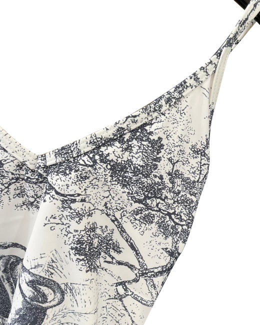 女款印花连体泳衣ba010 商品图2