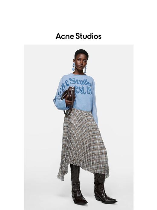 时髦精的显瘦tee，短袖+长袖一起。胸口印花做旧复古圆领E041888 商品图8