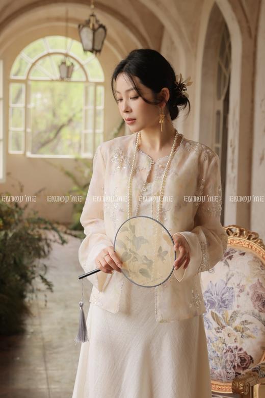 【门店同款】ENJOY春季“画中行”棠枝词意中式外套 169795646 商品图3