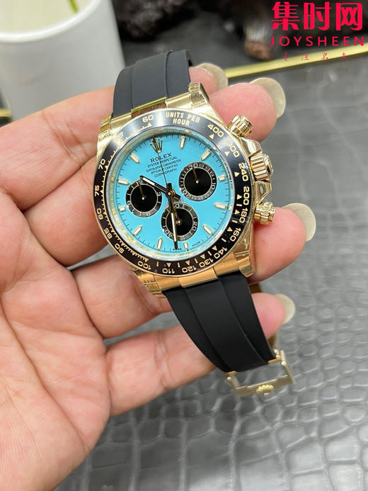 劳力士宇宙计型 BT迪通拿4131 BT新款包边迪通拿 BT包边迪通拿 BT迪通拿蒂芙尼蓝 男士腕表 丹东4131机 商品图4