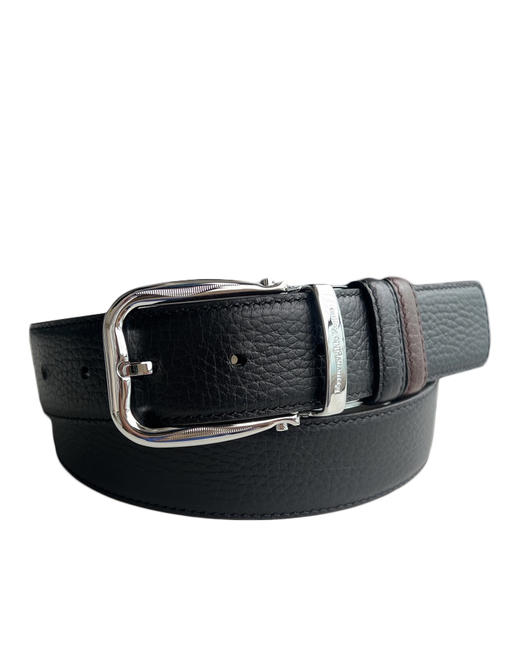 旋转针扣牛皮腰带he 商品图1