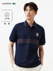 干部老钱风polo，撞色条纹+徽标。刺绣工艺翻领短袖polo衫E041866 商品缩略图9