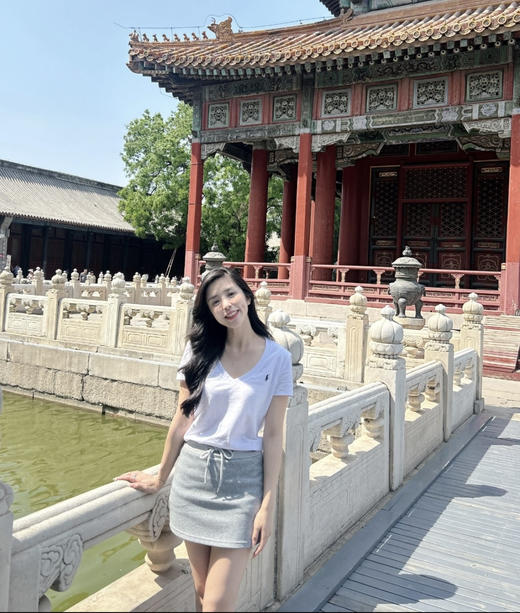 Ralph Lauren拉夫V领小标刺绣T恤 商品图6