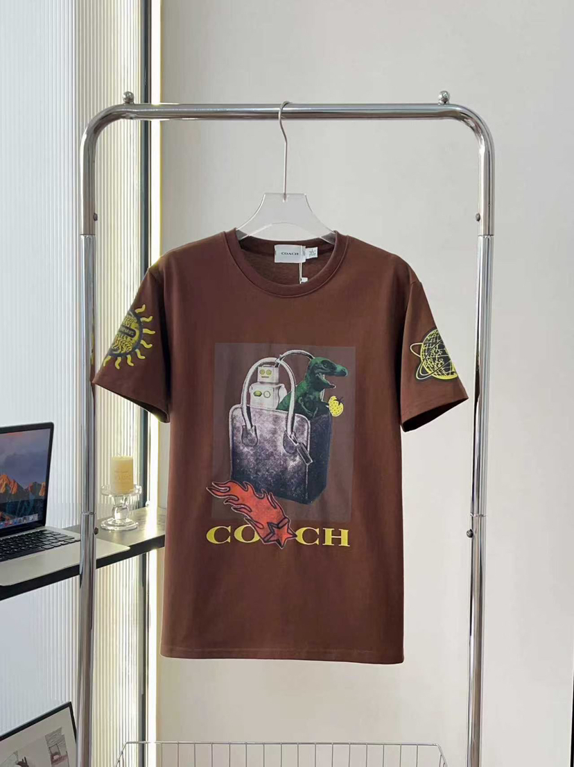 外贸原单 COACH蔻驰新品，做为经典恐龙的王炸款，S-XL 男女同款