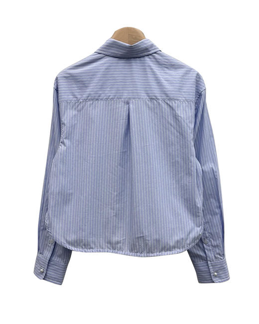 女款刺绣短款长袖衬衫la025 商品图1