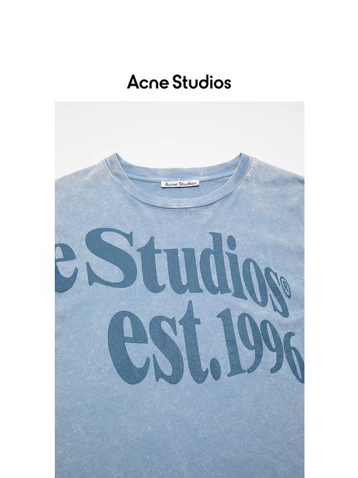 时髦精的显瘦tee，短袖+长袖一起。胸口印花做旧复古圆领E041888 商品图6