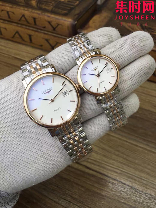 浪琴博雅系列 情侣腕表 表盘尺寸：男款39 女款29mm 商品图2