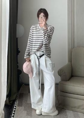 【门店同款】ENJOY春季简约通勤休闲裤 169493242