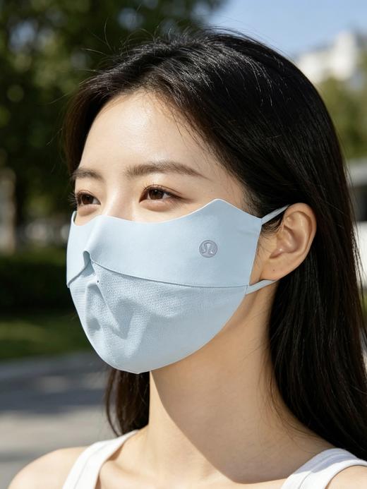 三色、毒家，订单，lulu同款冰丝防晒口罩｜UPF50+硬核防晒。 防晒lu口罩 商品图3