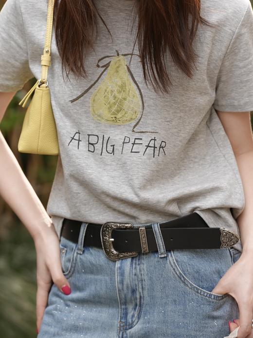 【门店同款】ENJOY夏季彩印梨短袖T 171595483 商品图3