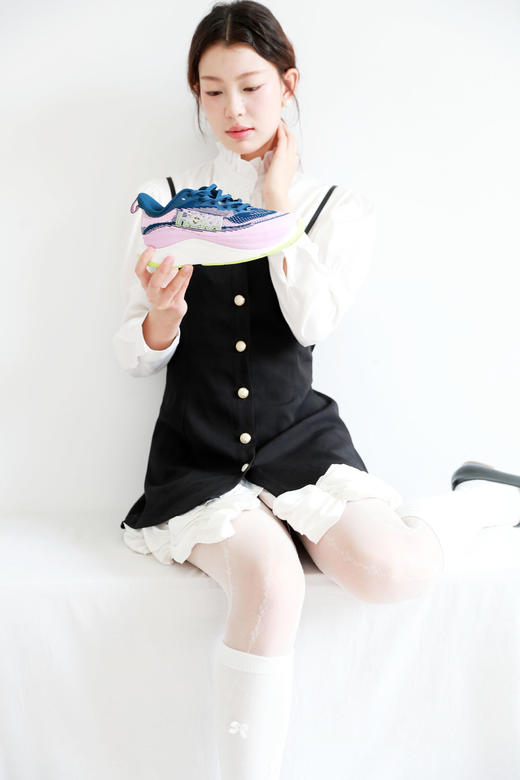 多巴胺跑步鞋，马拉松装备。回弹软支撑户外轻量透气跑鞋E041886 商品图13